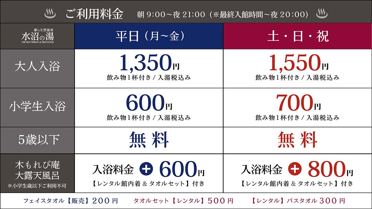 駅の天然温泉 水沼の湯／提供画像