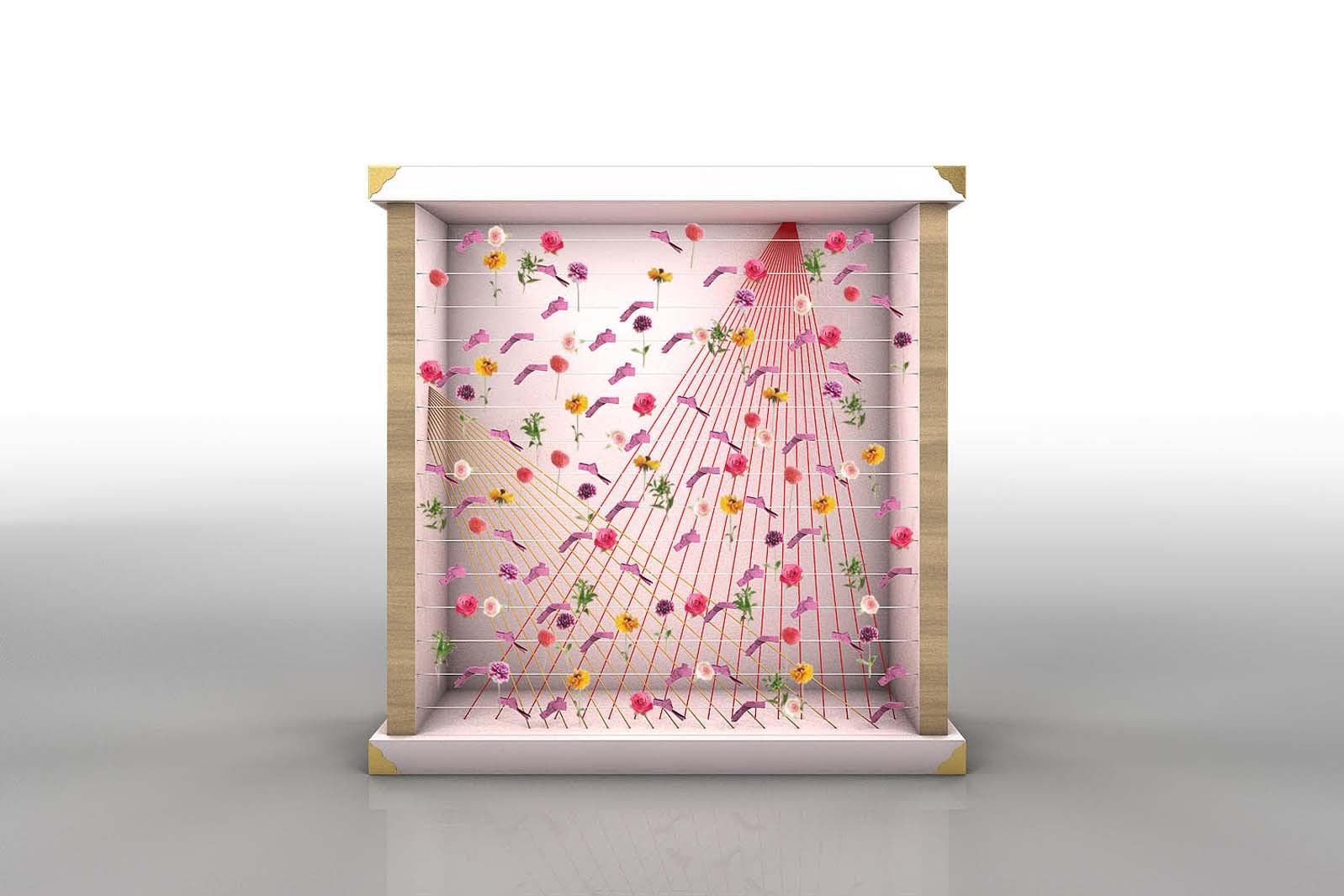 フォトジェニックな運試しコーナー「チル結び」