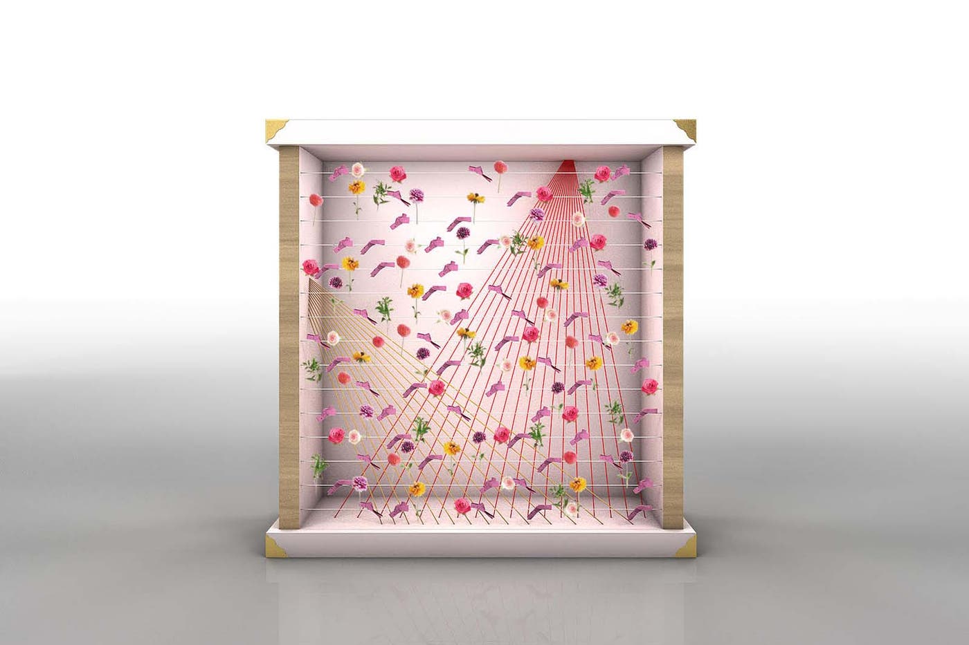 フォトジェニックな運試しコーナー「チル結び」