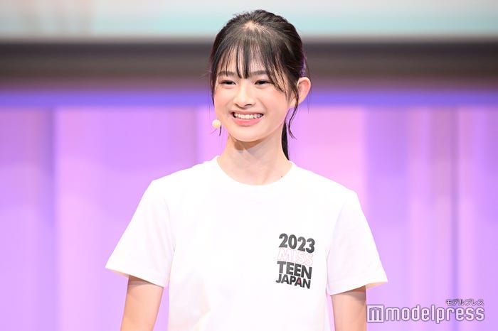 久保千咲さん「2023ミス・ティーン・ジャパン」の様子 (C)モデルプレス