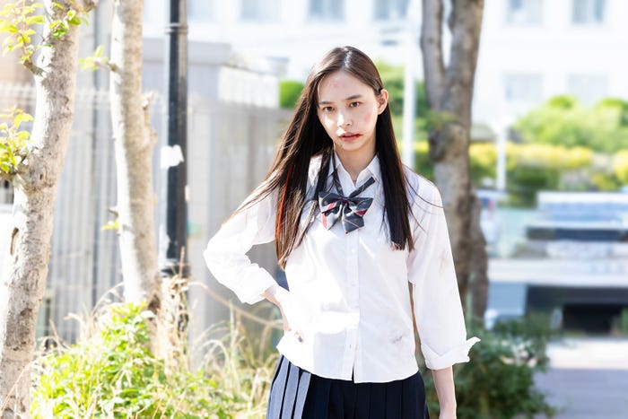 井桁弘恵「伝説の頭 翔」第3話より(C)テレビ朝日
