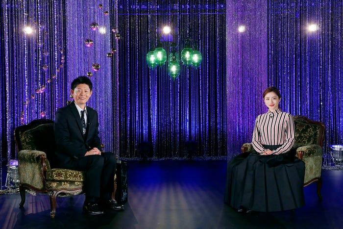 島田秀平、石原さとみ(C)テレビ東京