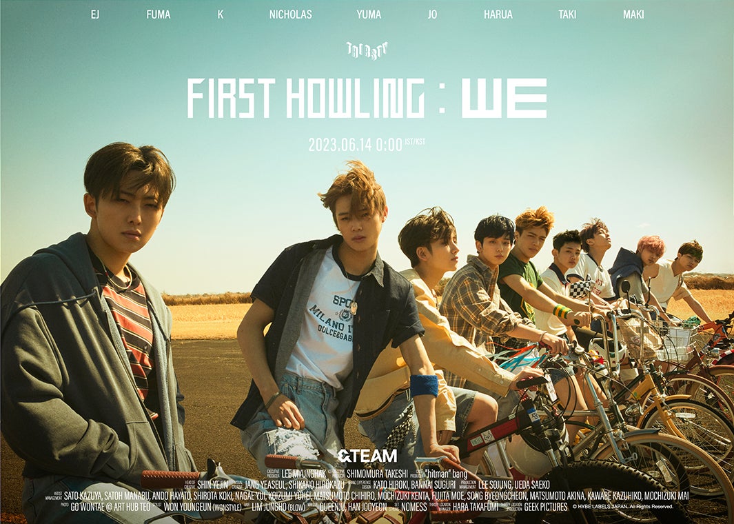 &TEAM、2nd EP「First Howling：WE」最新ビジュアル＆コンセプト動画 
