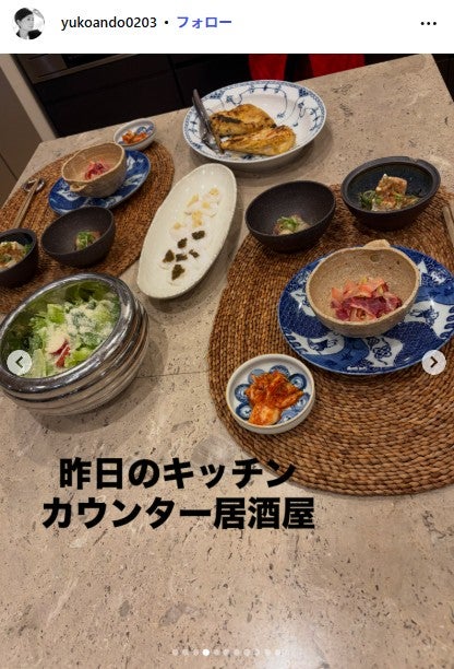 安藤優子Instagramより