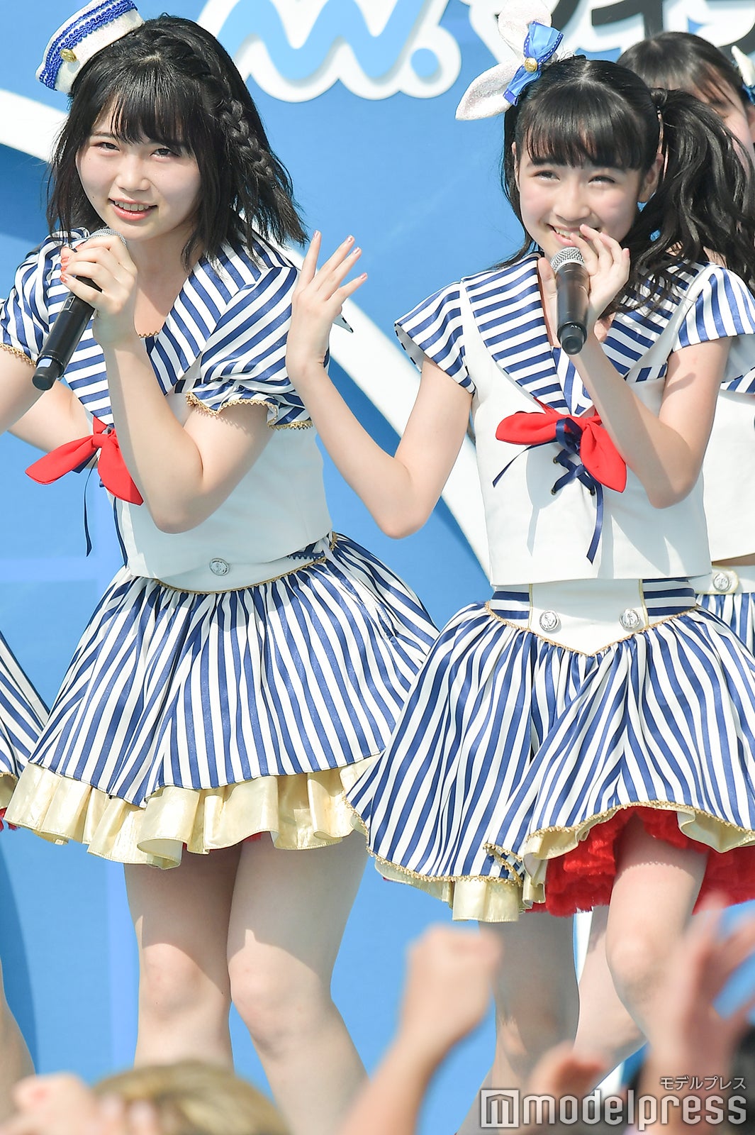 秋吉優花、今村麻莉愛／HKT48「TOKYO IDOL FESTIVAL 2018」 （C）モデルプレス