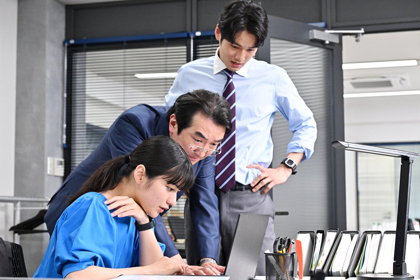 蒔田彩珠、池田鉄洋、中川大輔「リブート」第8話（C）TBS