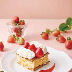 苺のナポレオンパイ(108HK$)/提供画像