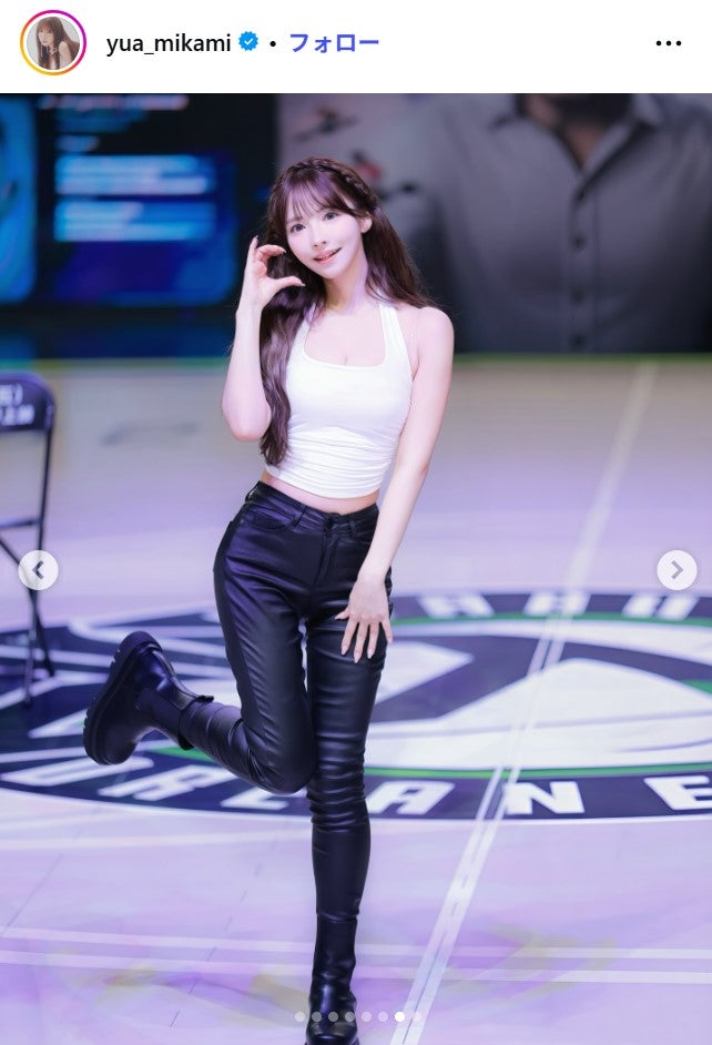 三上悠亜Instagramより