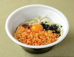 ローソン　ヤンニョムまぜうどん