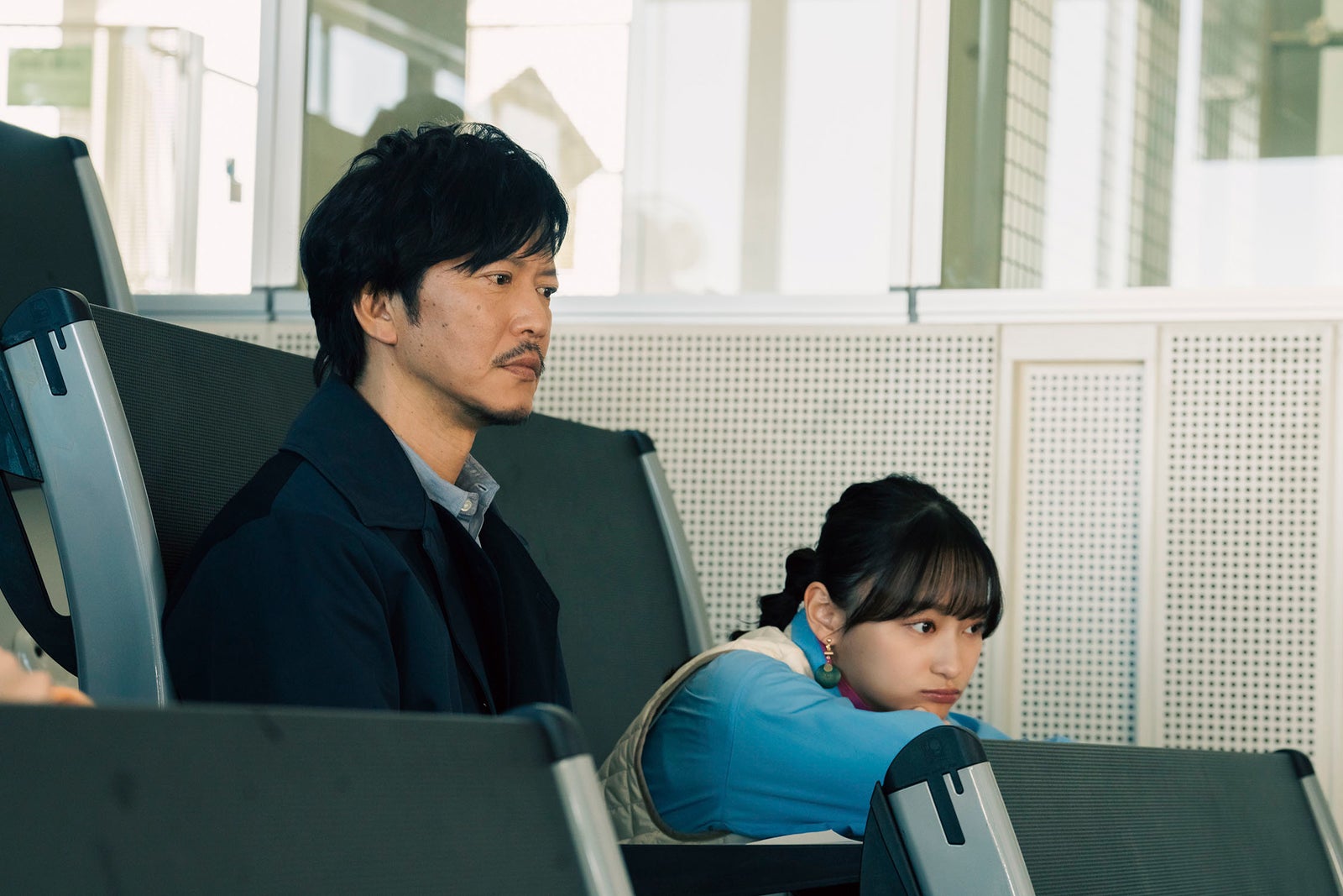 田辺誠一、影山優佳「ハコビヤ」第3話より（C）「ハコビヤ」製作委員会