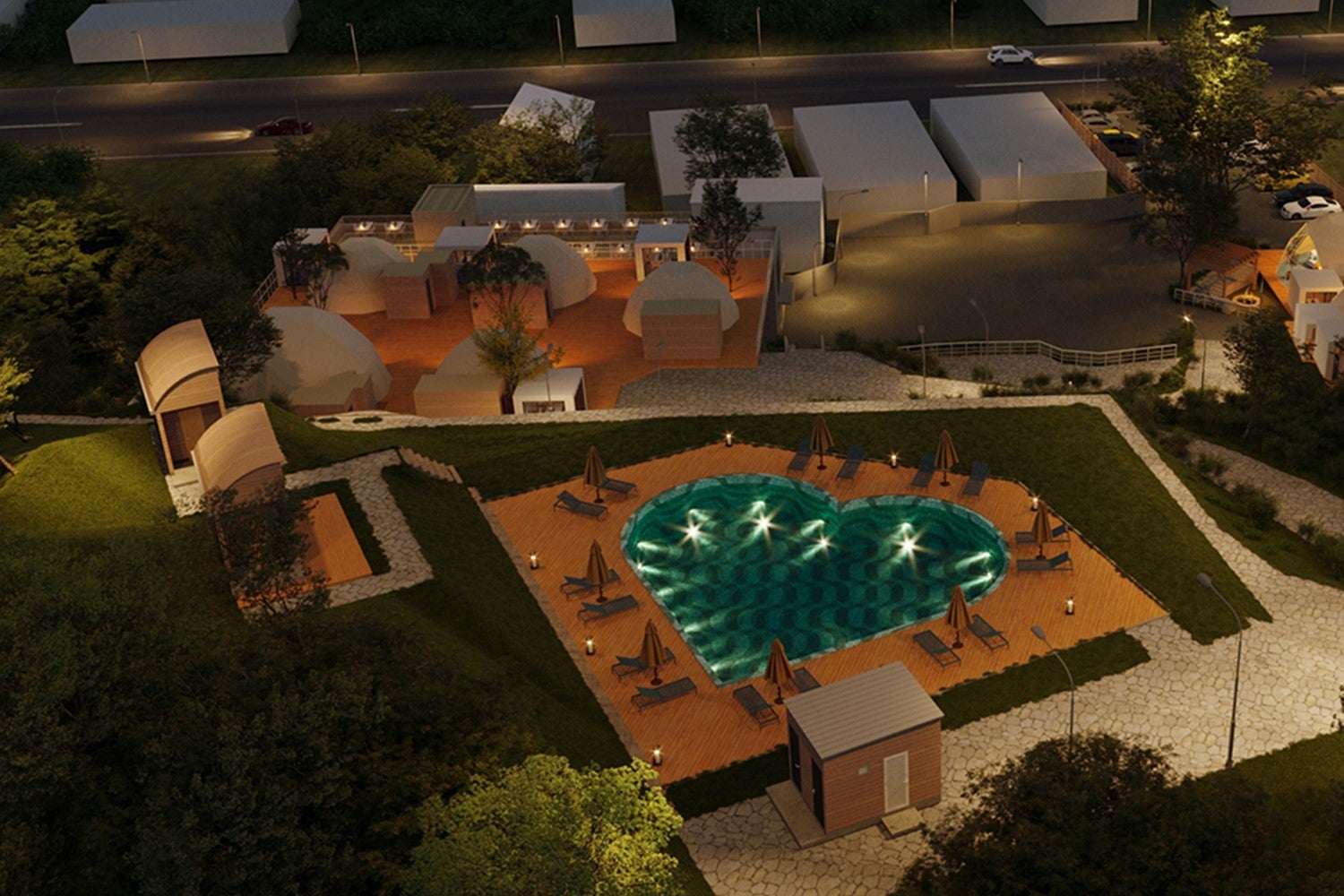 釣ヶ崎グランピングリゾート／画像提供：ブッキングリゾート