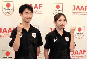 マラソン・赤崎夫妻がトークショー 暁「日本記録」、優花「ロサンゼルス五輪メダル」が目標
