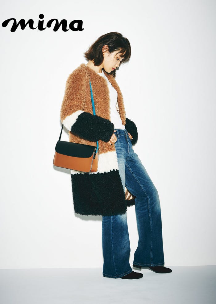 高橋愛「mina」12月号より(画像提供:主婦の友社)