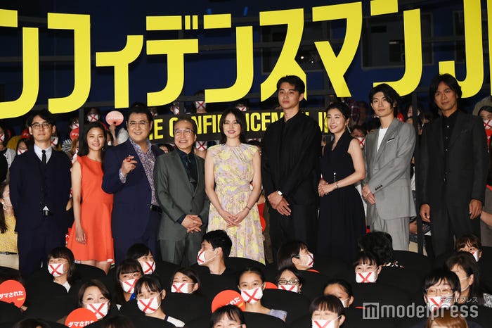 田中亮監督、織田梨沙、小手伸也、小日向文世、長澤まさみ、東出昌大、竹内結子、三浦春馬、江口洋介 (C)モデルプレス
