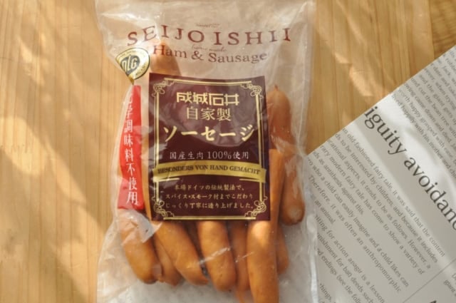 成城石井の「ポークウインナー」パッケージ
