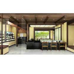 辻利 宇治本店 内観パース/画像提供:辻利