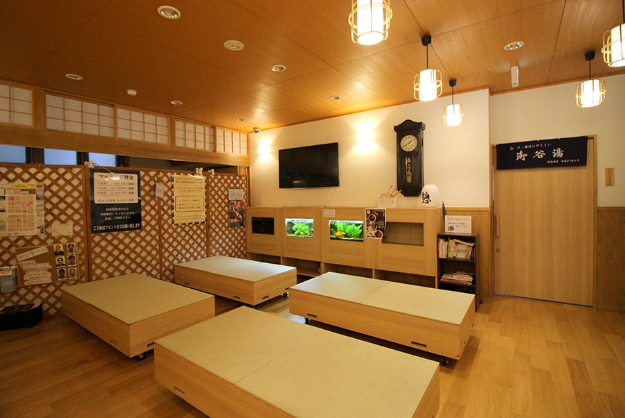 御谷湯 1階の休憩所