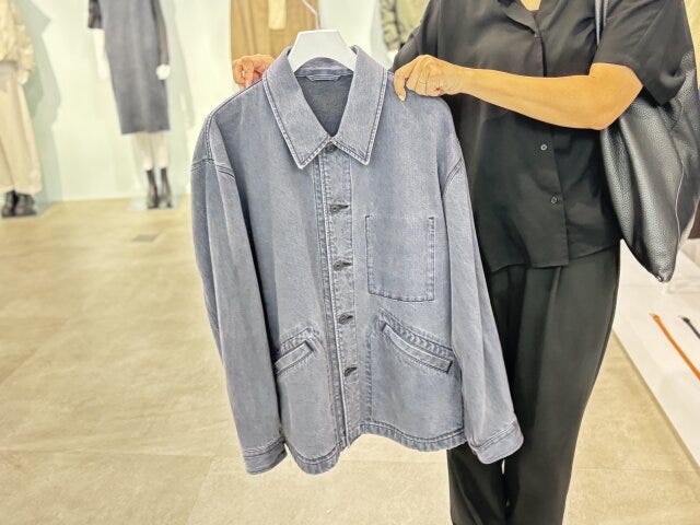 ユニクロ展示会　2025年　秋冬　ジャケット　ユニクロユー