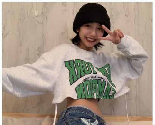 山之内すず、へそ出し&美くびれショットに反響「見惚れた」「憧れる」