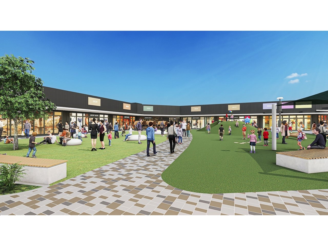 イオンタウン岐阜北方、3月27日に開業 足元商圏の日常使いを重視