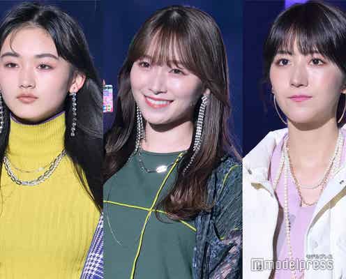 櫻坂46山崎天・守屋麗奈・土生瑞穂ら集結 秋らしさ全開のランウェイにキュン<TGC 2022 A/W>