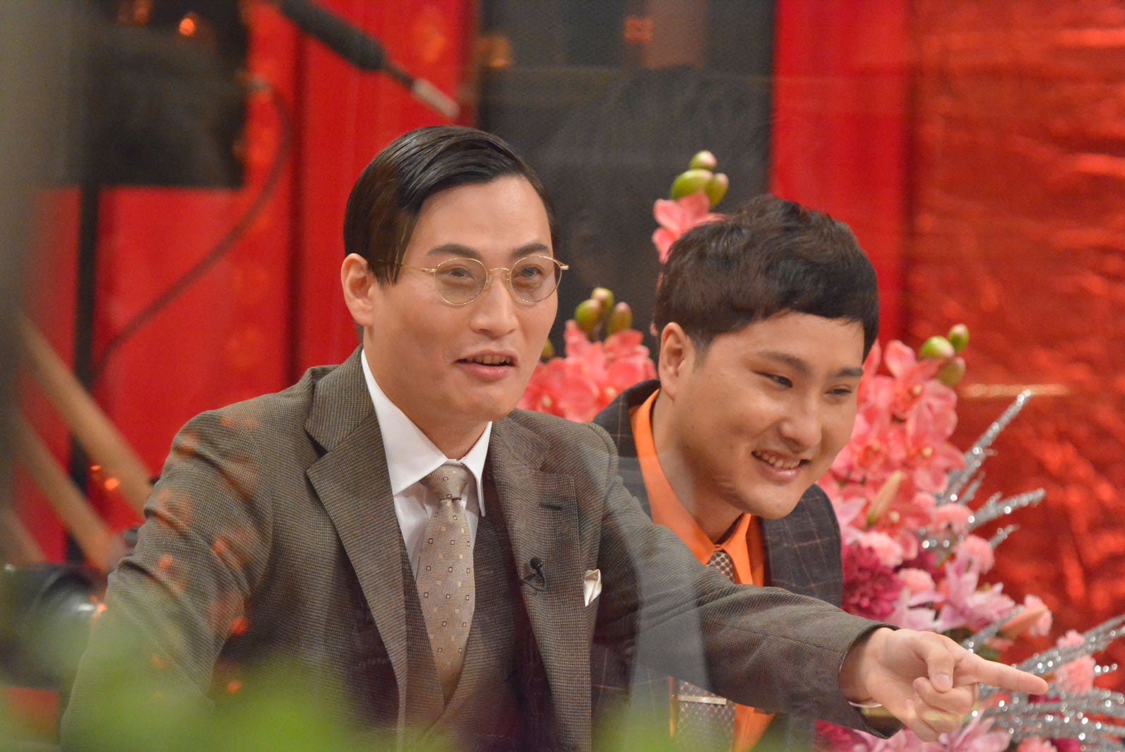 きつね（大津広次、淡路幸誠）（C）読売テレビ