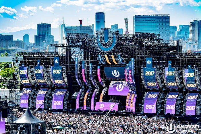「ULTRA JAPAN 2017」の様子(C)ULTRA JAPAN