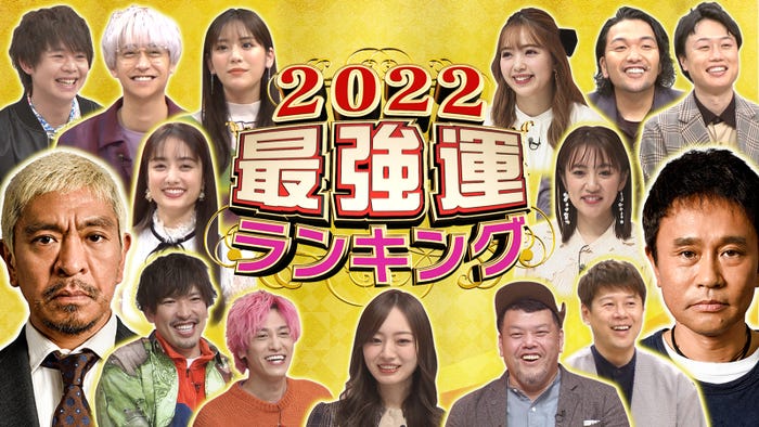 「ダウンタウンDX 2022最強運ランキングSP」(画像提供:読売テレビ)