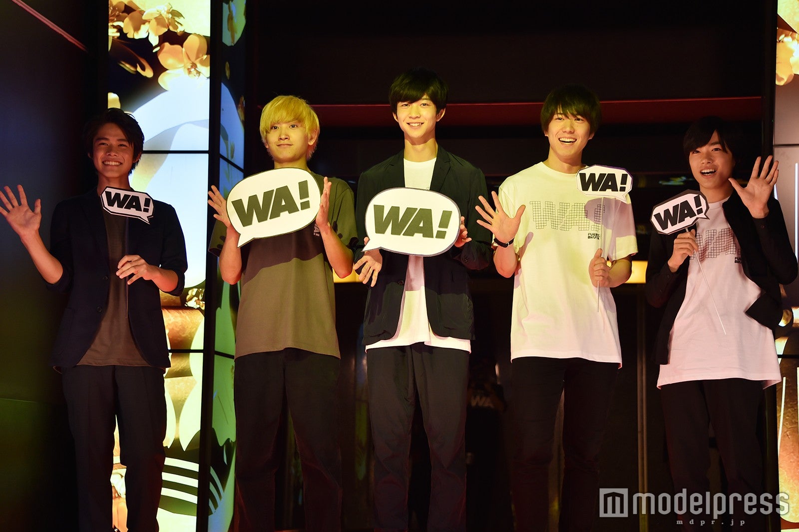 左から：細田佳央太、金子大地、鈴木仁、石賀和輝、福崎那由他 （C）モデルプレス