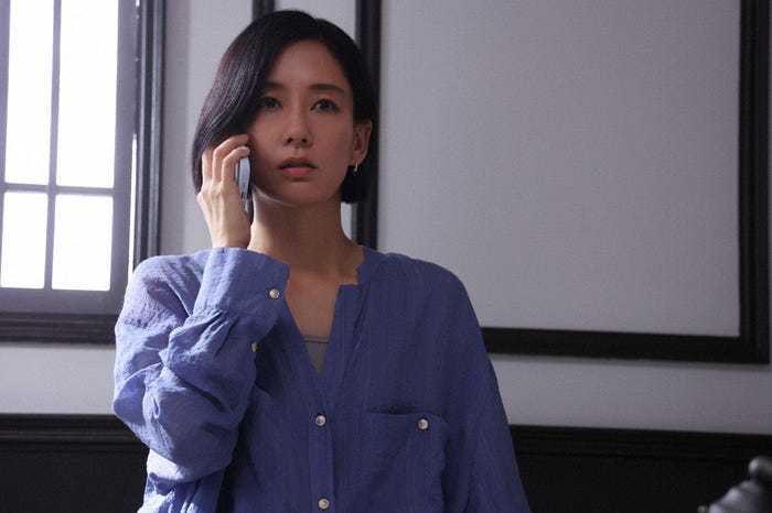 水川あさみ「笑うマトリョーシカ」第10話より(C)TBS