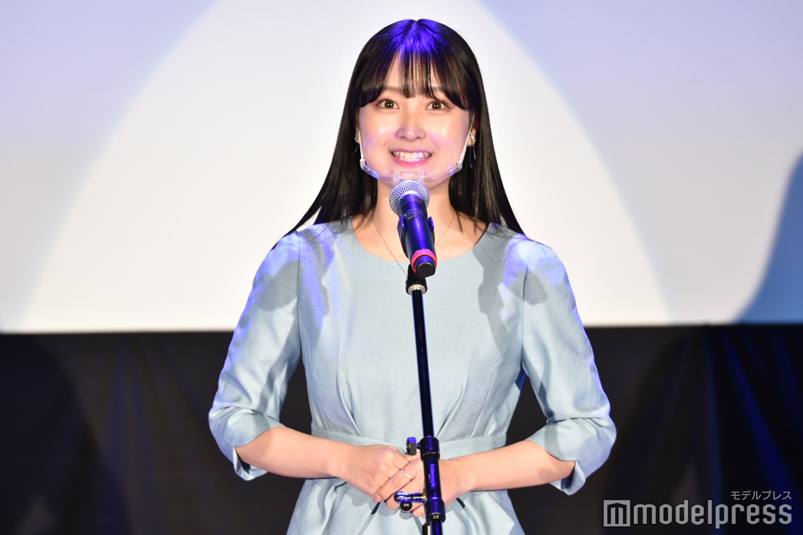 「第2回学生アナウンス大賞」1分間スピーチの様子（C）モデルプレス