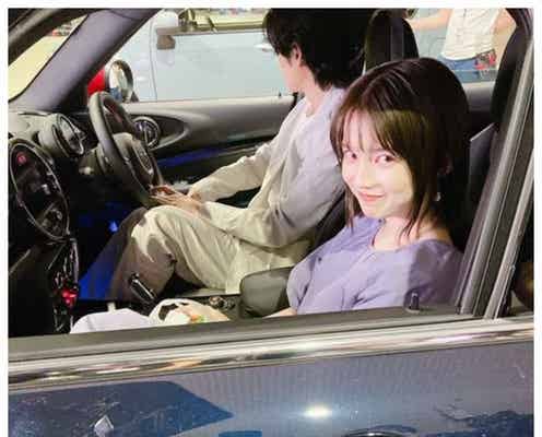 弘中綾香アナ、ディーン・フジオカとの“ドライブデート風”ショット公開「興奮を抑えきれませんでした」