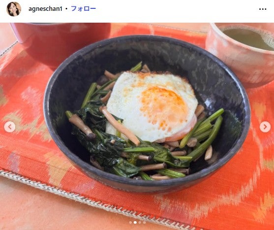 アグネス・チャンInstagramより