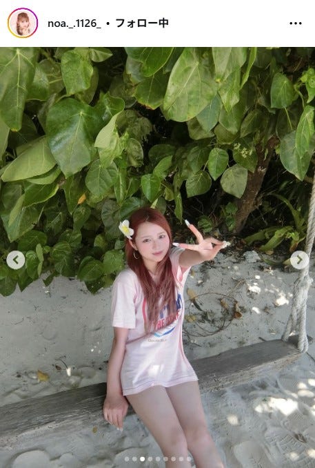 希空Instagramより