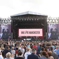 アリアナ・グランデが慈善ライブを開催した会場のオールド・トラッフォード・スタジアム （「The One Love Manchester」／Photo:Getty）