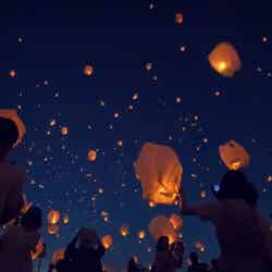 七夕スカイランタン祭り/画像提供:スターリーナイトカンパニー