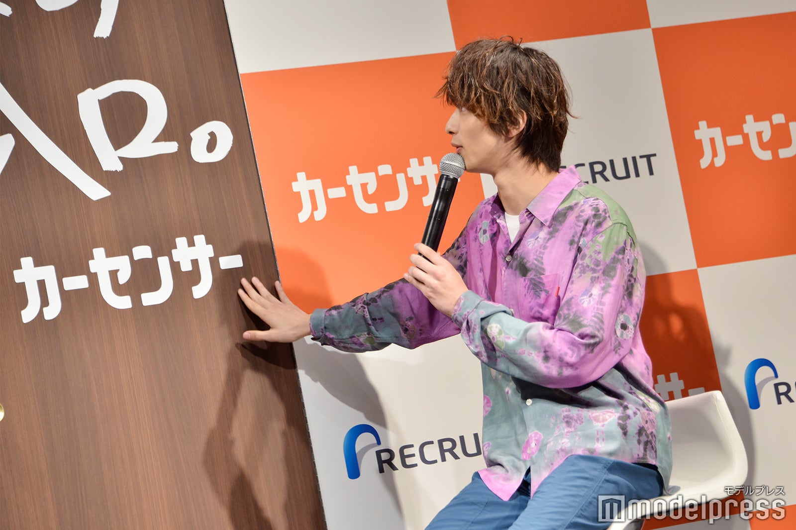 ステージにセットされた“ドア”がやっぱり気になる横浜流星（C）モデルプレス（C）モデルプレス