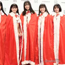 （左から）内藤花恋、大島璃乃、天野きき、和泉芳怜、山岡雅弥、辻優衣 （C）モデルプレス