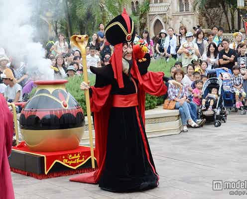 ディズニーヴィランズ“ジャファー”色に染まるアラビアンコースト
