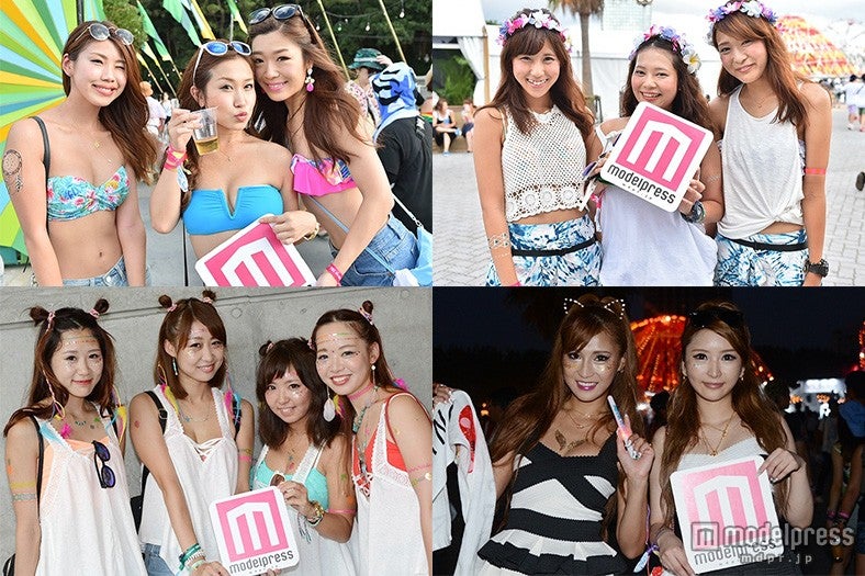 「サマソニ」閉幕 ビキニ＆ショーパン…オシャレな来場者スナップ総まとめ＜SUMMER SONIC 2015＞