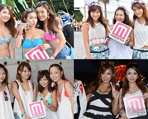 「サマソニ」閉幕 ビキニ&ショーパン…オシャレな来場者スナップ総まとめ<SUMMER SONIC 2015>