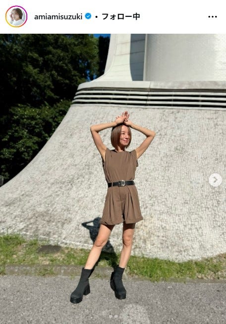 鈴木亜美Instagramより