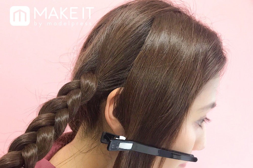 タイトな三つ編みヘアHow To (C)メイクイット