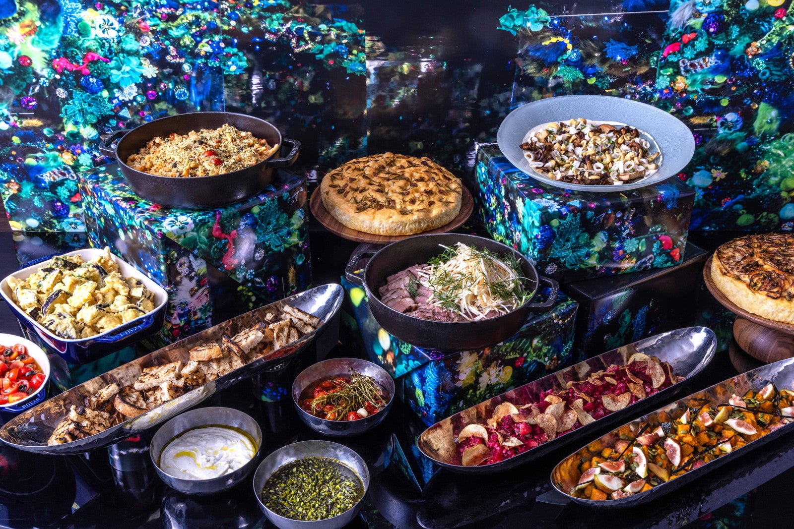 「MESSAGE OF GREEN」オータムスイーツビュッフェ／画像提供：コンラッド大阪