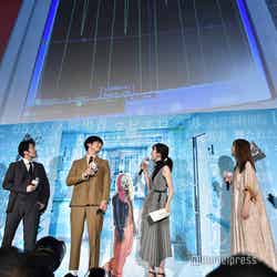 （左から）木村ひさし監督、大谷亮平、坂口健太郎、永野芽郁、内田理央、高嶋政伸（C）モデルプレス