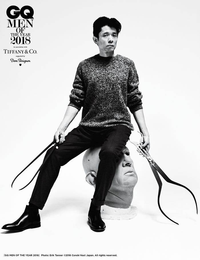 辻一弘/『GQ JAPAN』2019年1・2月合併号(11月24日発売)(提供写真)