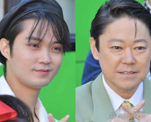 「ふてほど」裏被りで話題・阿部サダヲ&磯村勇斗「日アカ」会場で“不適切”な2ショット公開「まさかのチョメチョメポーズ」と反響続々
