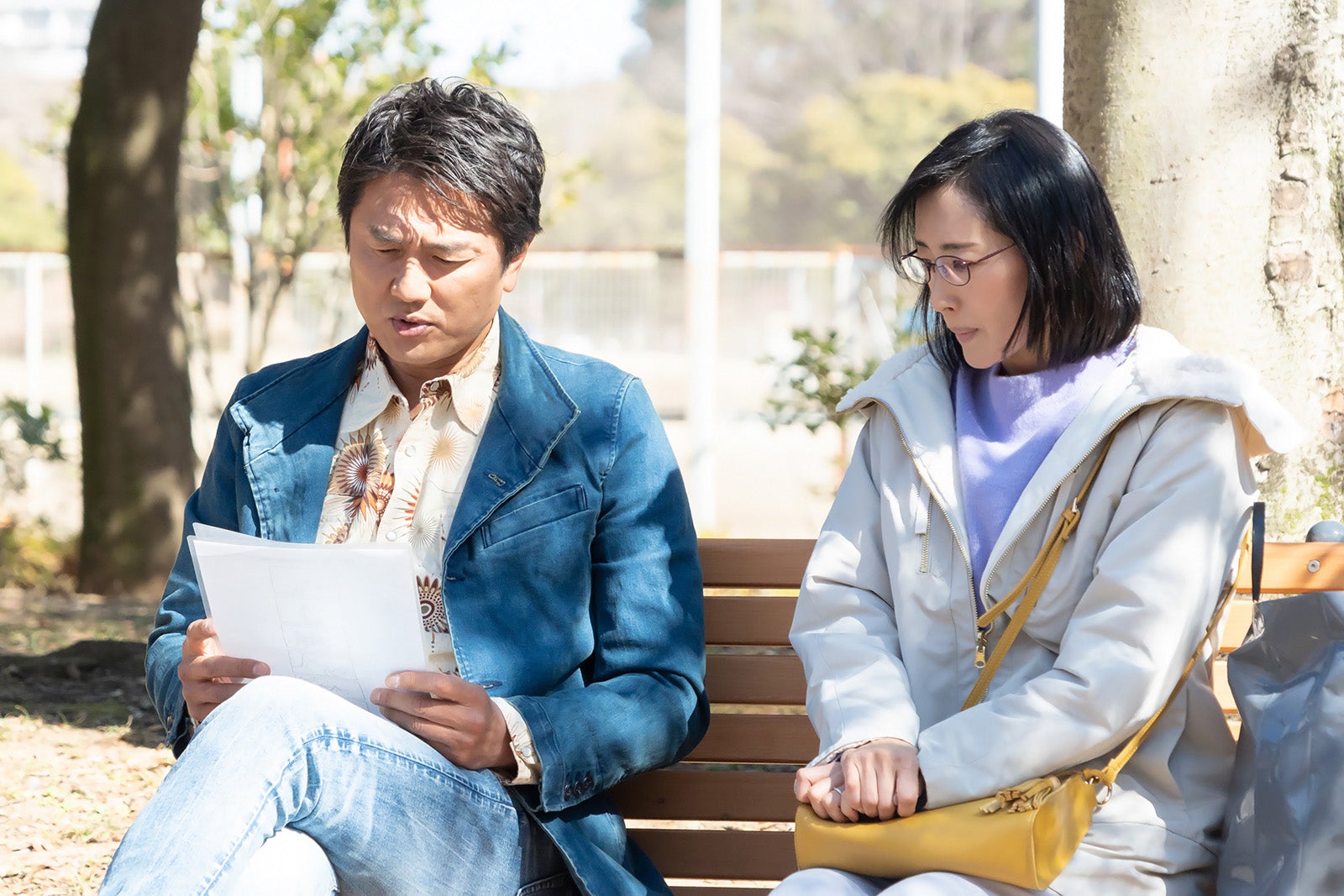 原田龍二、木村多江「マイホームヒーロー」第5話より（C）山川直輝・朝基まさし／講談社／ドラマ「マイホームヒーロー」製作委員会・MBS