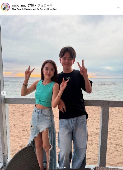 みりちゃむInstagramより