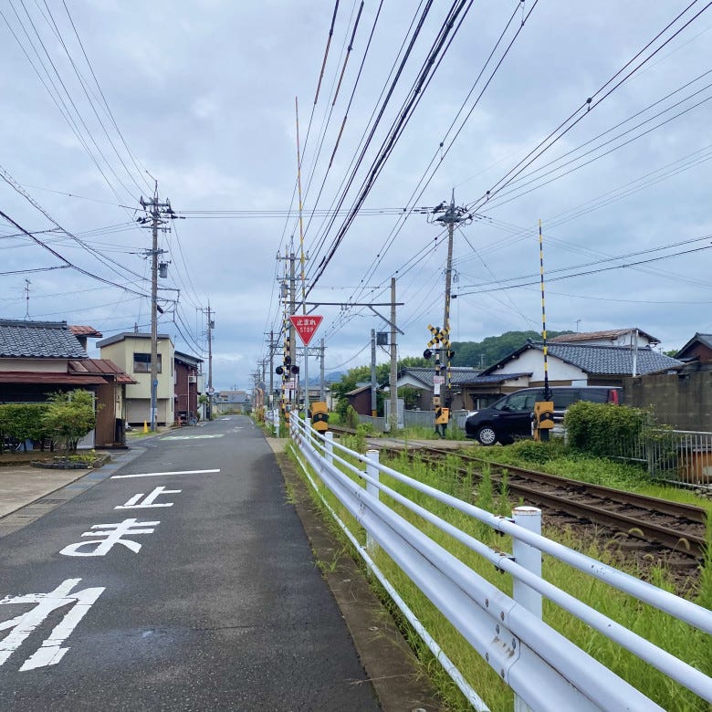 最寄り駅であるサンドーム西駅付近の写真。